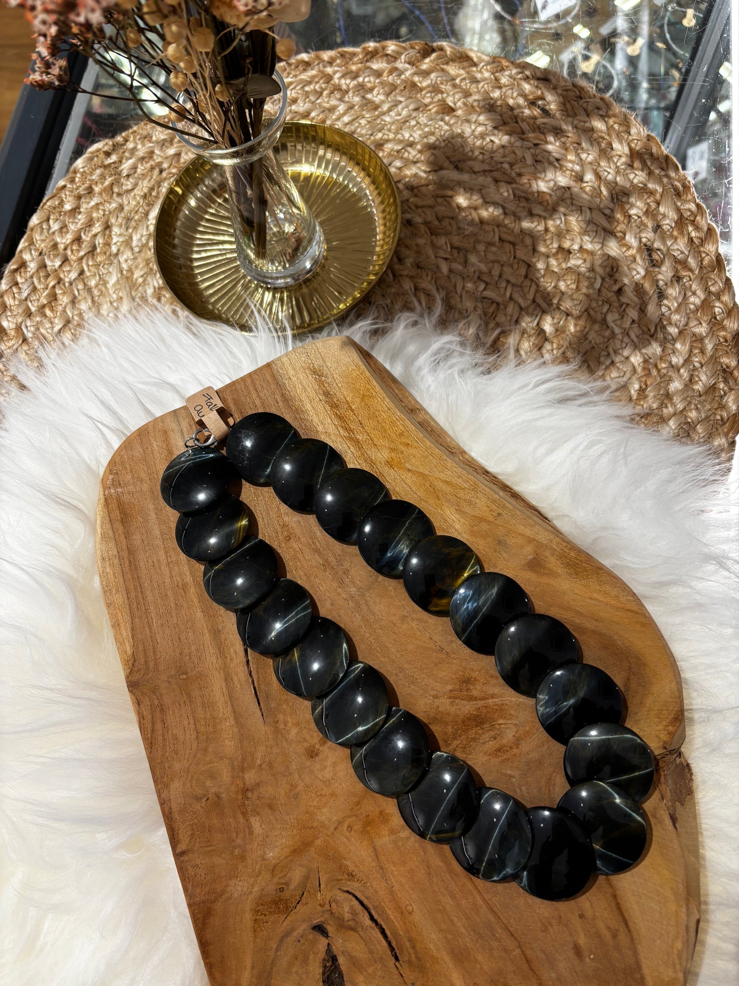 Falkenauge-Kette, Linsen, verlaufend - Scholz GmbH