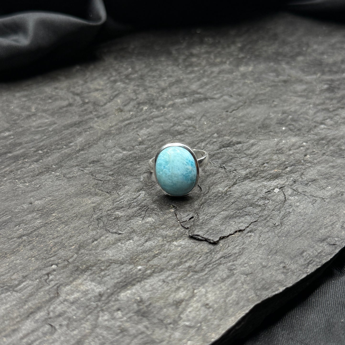 Larimar-Ring, Gr. 59