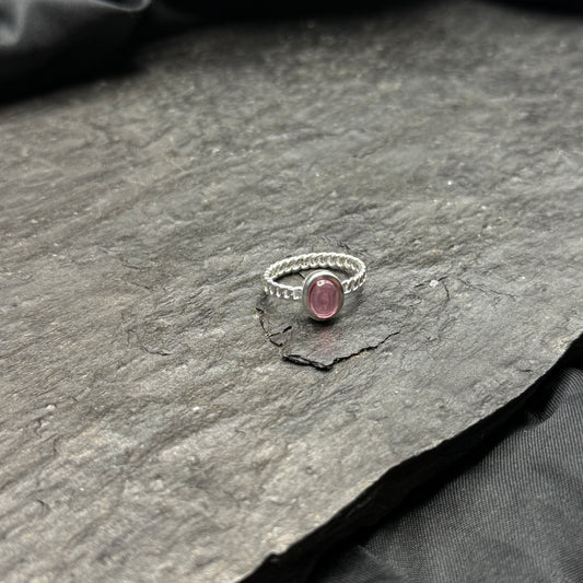 Rubellit-Ring, Gr. 54