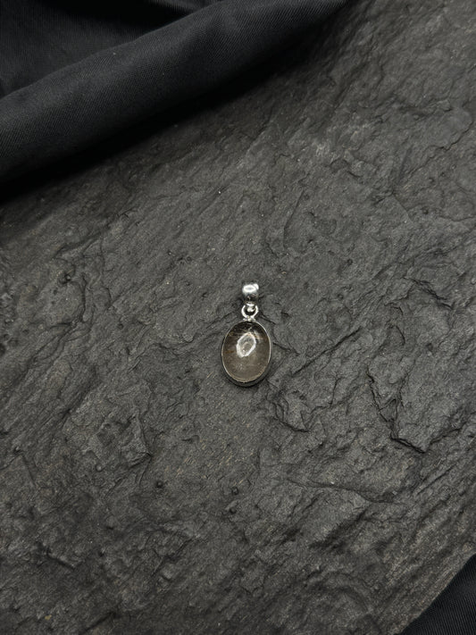 Rutilquarz Anhänger, oval