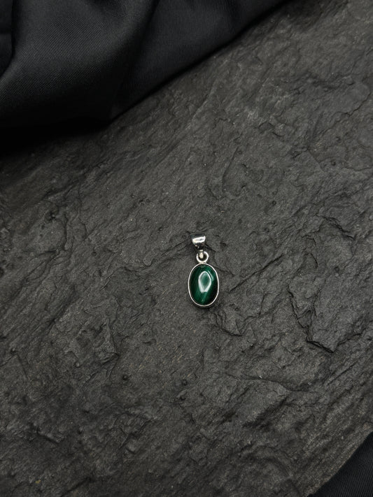 Malachit Anhänger, oval Cabochon - Scholz GmbH