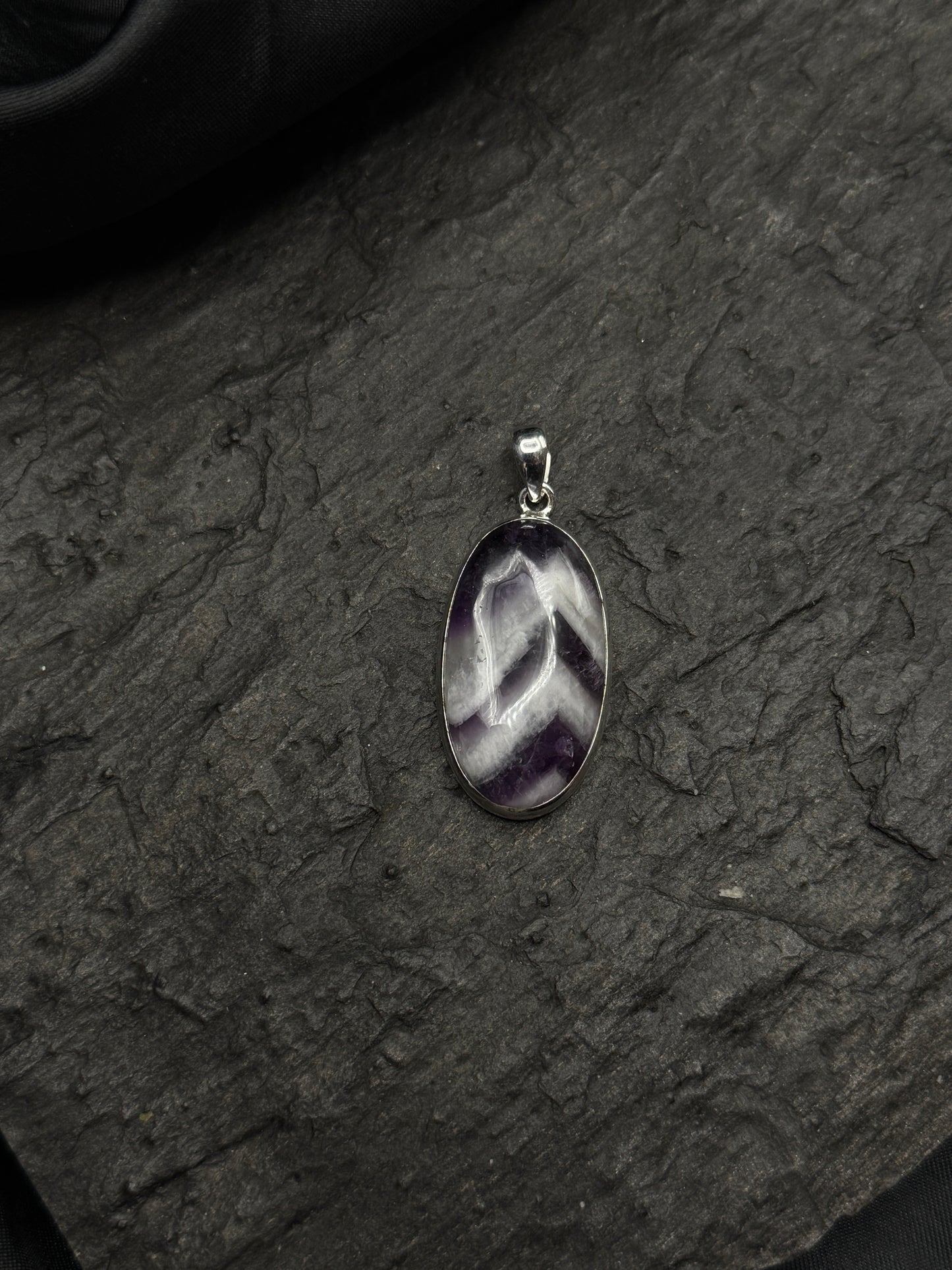 Amethyst Anhänger oval