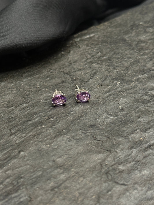 Amethyst Ohrstecker