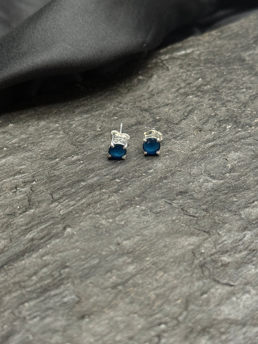 Saphir Ohrstecker