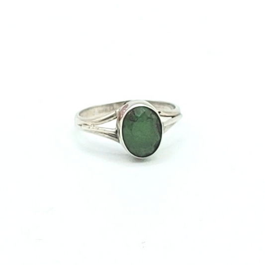 Smaragd-Ring, Gr. 49