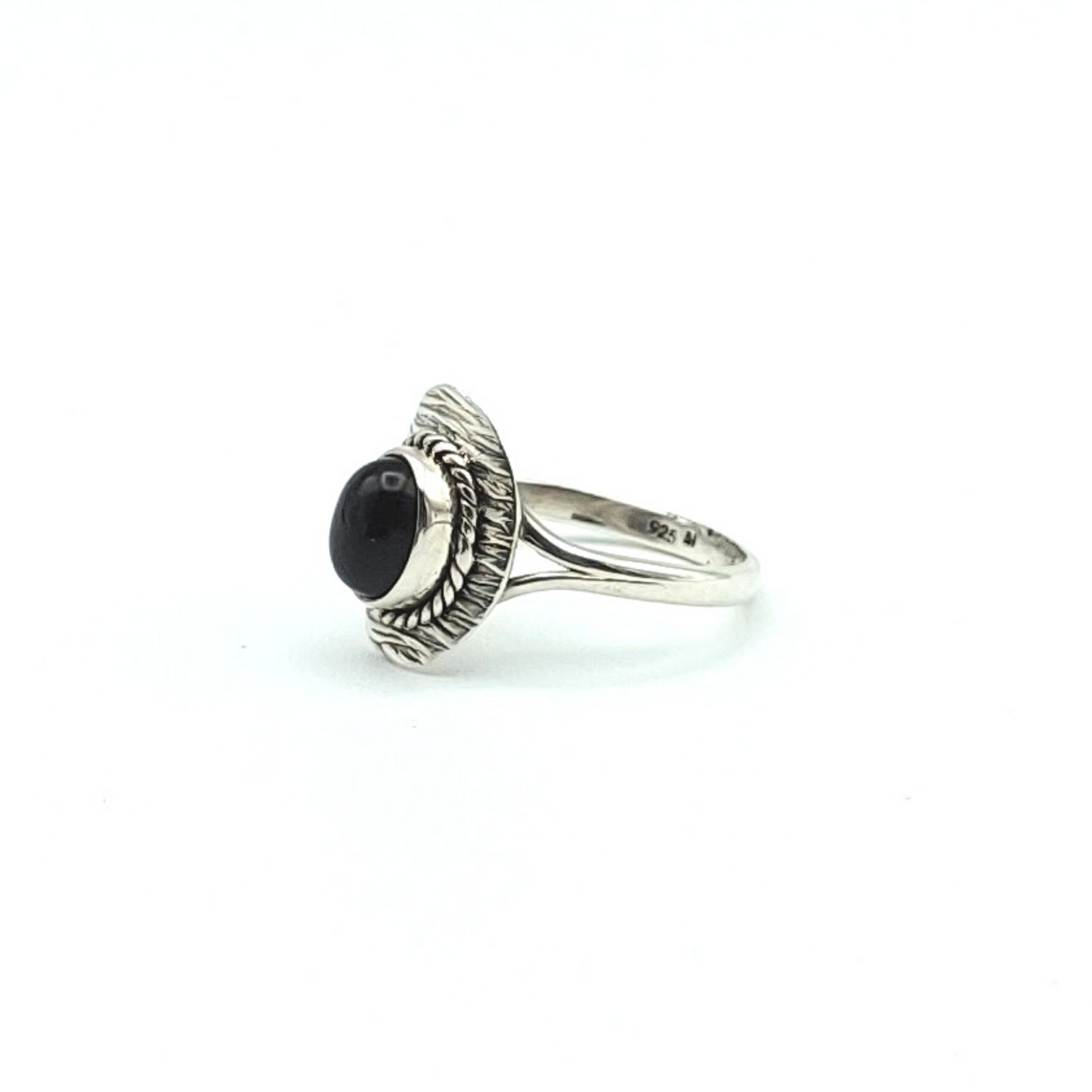 Onyx-Ring, Gr. 58
