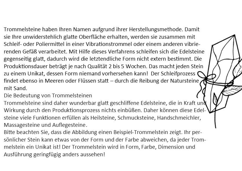 Topas blau - Selbstvertrauen - Scholz GmbH